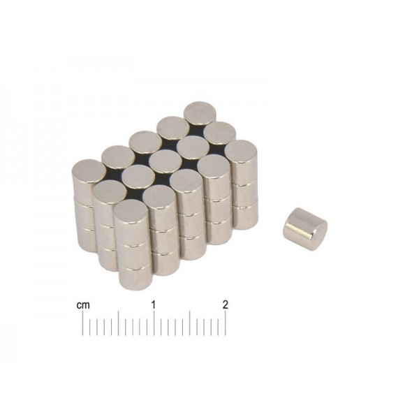 Magnesy Neodymowe 5x5mm (10 sztuk)