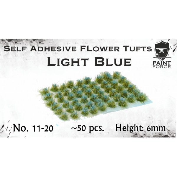 Paint Forge - Light Blue Flowers