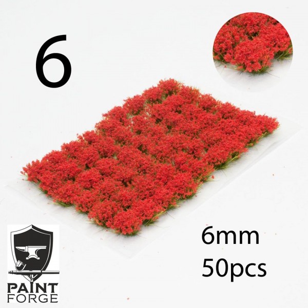 Paint Forge - Red Charm Flowers