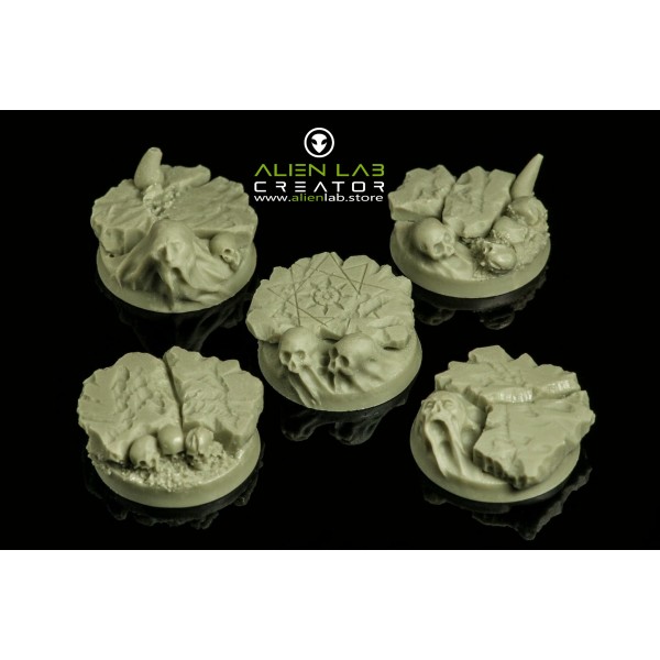 HELL 25MM ROUND BASES