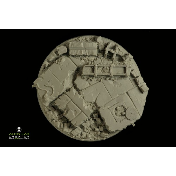 URBAN RUBBLE ROUND BASES 130MM