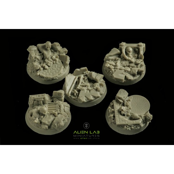 URBAN RUBBLE ROUND BASES 25MM #2