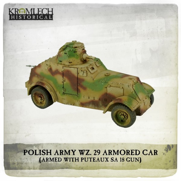 POLISH ARMY WZ. 29 ARMORED CAR