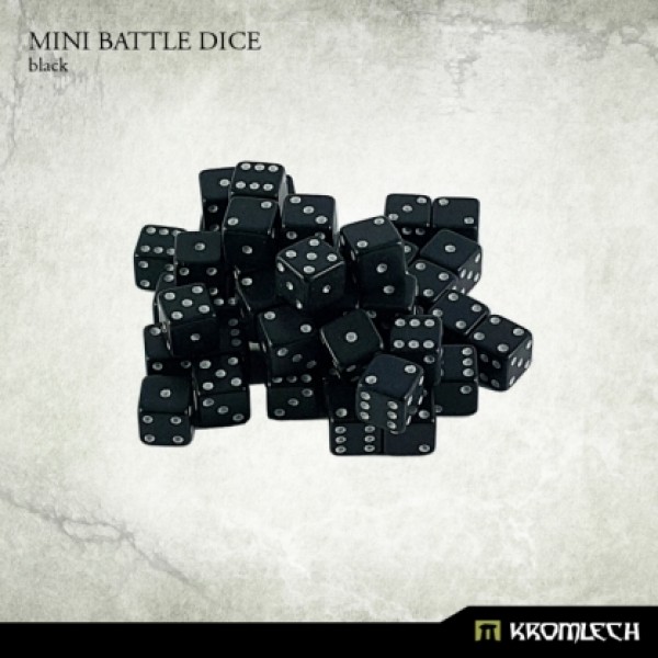Kromlech Black Mini Battle Dice