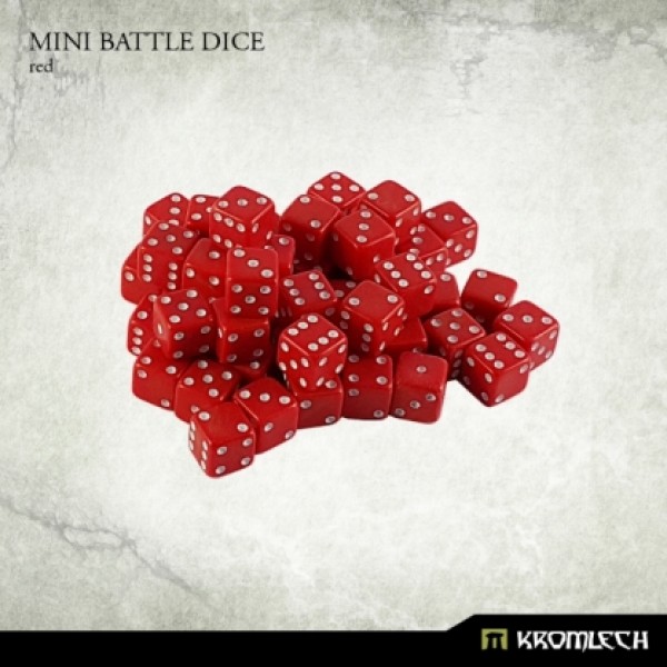 Kromlech Red Mini Battle Dice
