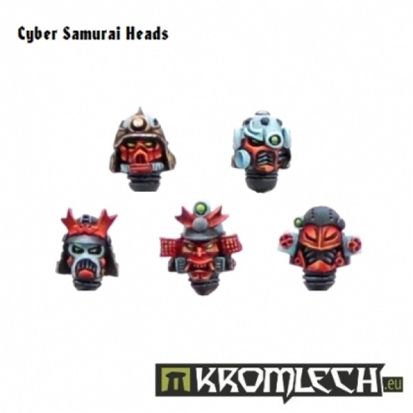Cyber Samurai Heads