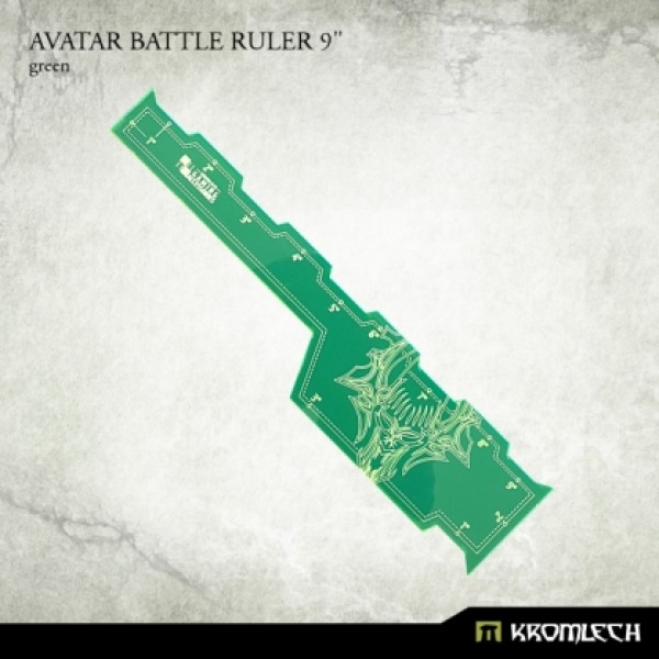 Avatar Battle Ruler 9” [green]